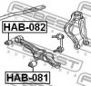 FEBEST HAB-081 Control Arm-/Trailing Arm Bush